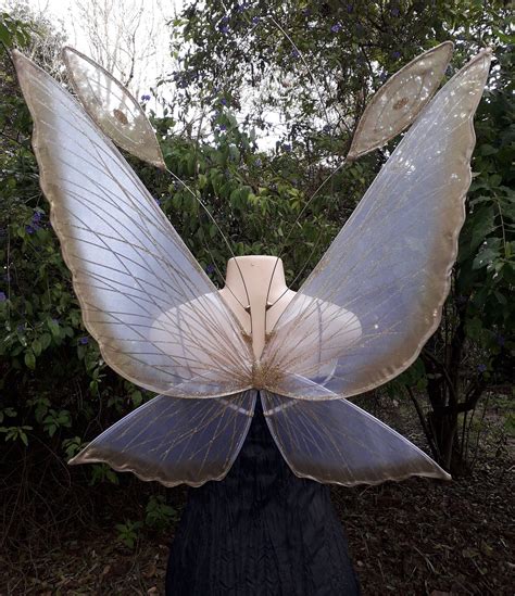 blue fairy wings adults|adult realistic fairy wings.